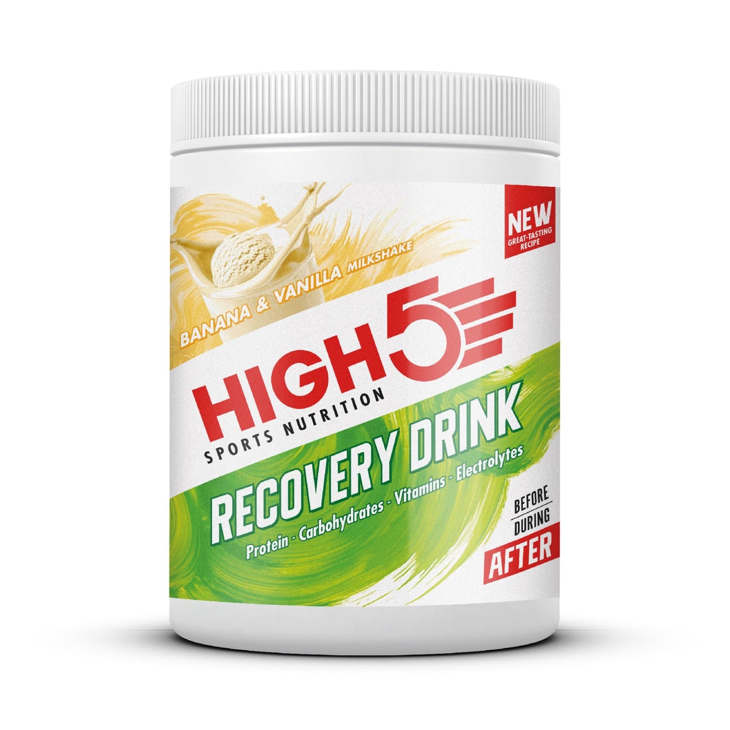 High5 RECOVERY DRINK (450 g) Frullato di banana e vaniglia