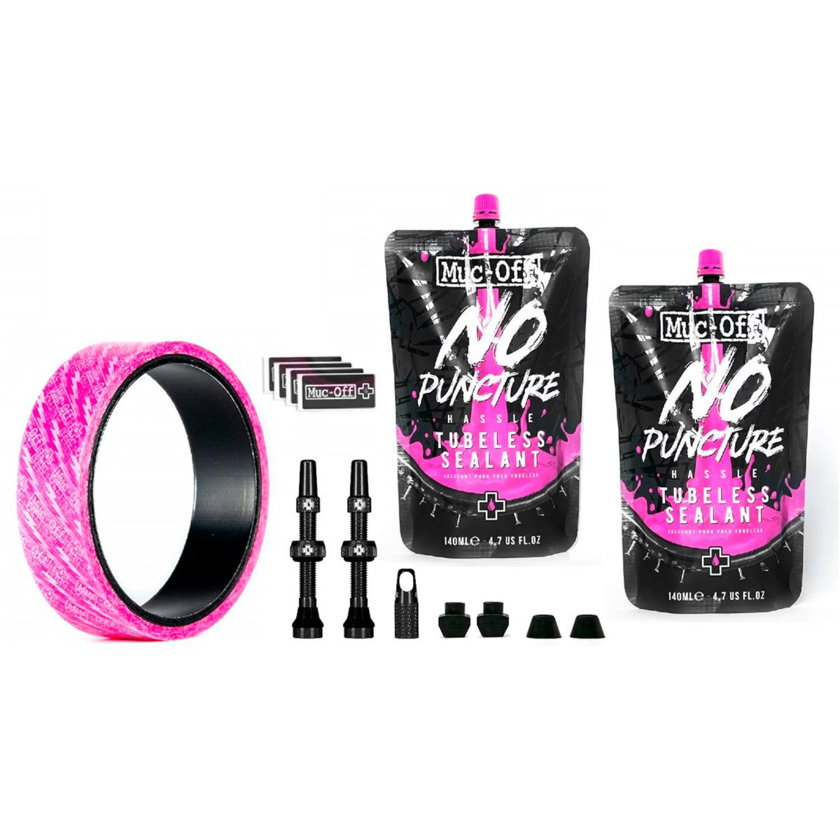 MUC-OFF Ultimate MTB DH/Trail/Enduro Kit di conversione Tubeless 30 mm