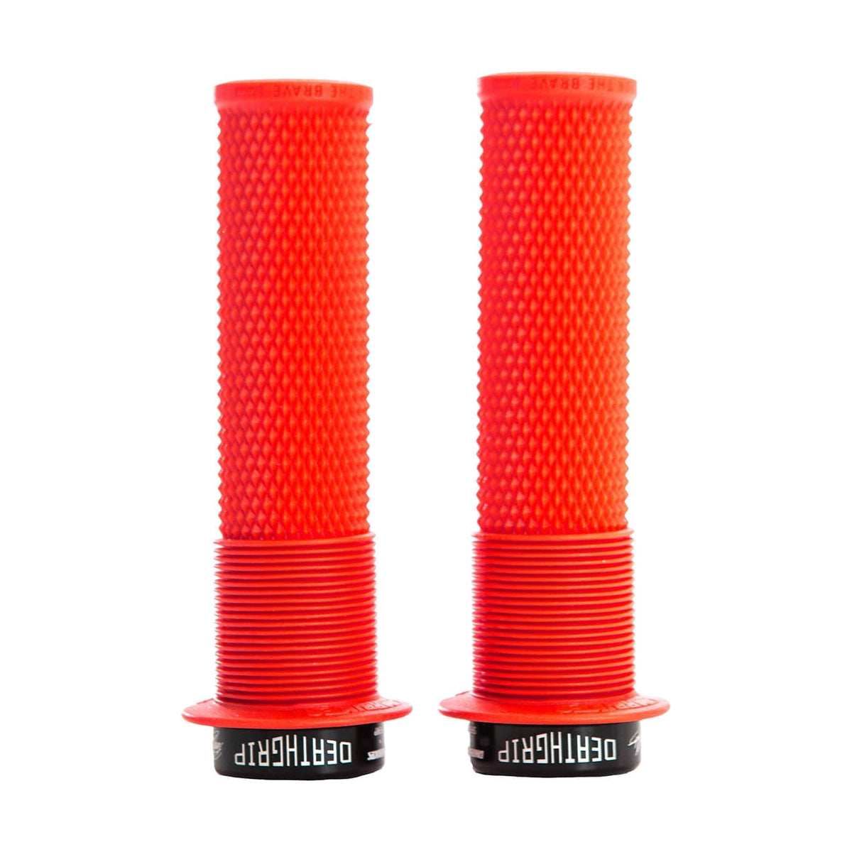 Grips DMR DEATHGRIP Flange Medium Lock-on Rosso
