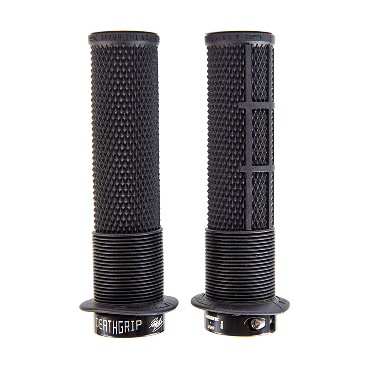 Grips DMR DEATHGRIP RACE Flange Large Lock-on Nero