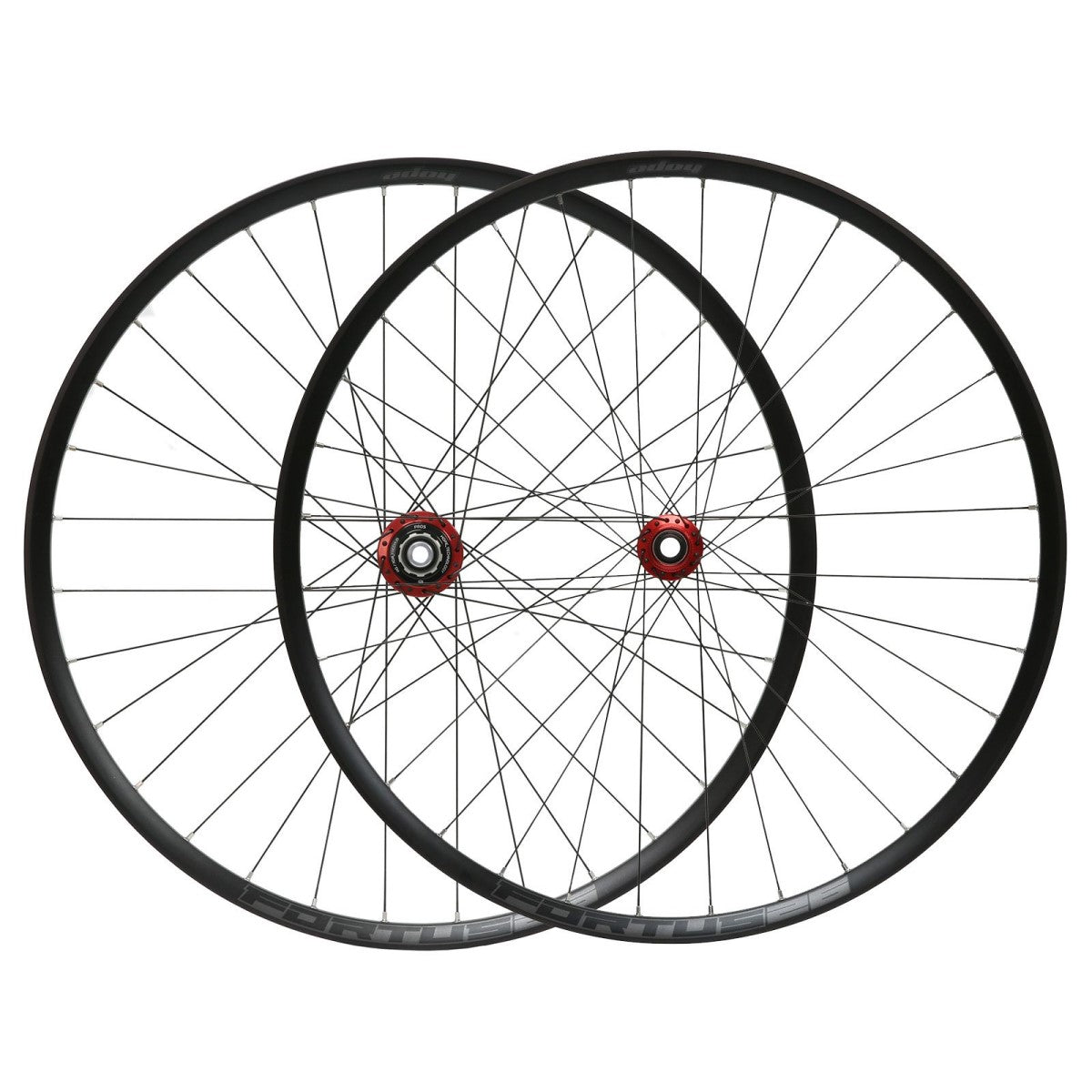 Coppia di ruote HOPE FORTUS 26 W 29" PRO 5 15X110mm/12x148mm Boost Red