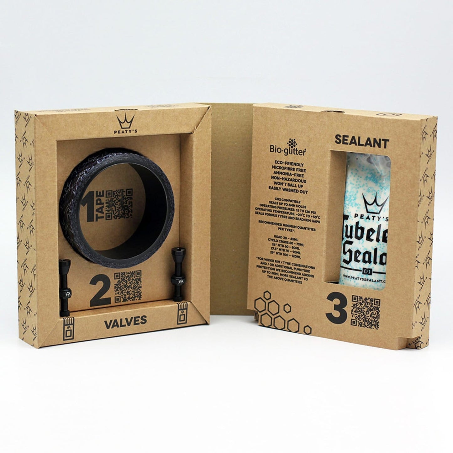 Kit di conversione tubeless per strada/ciclocross PEATY'S