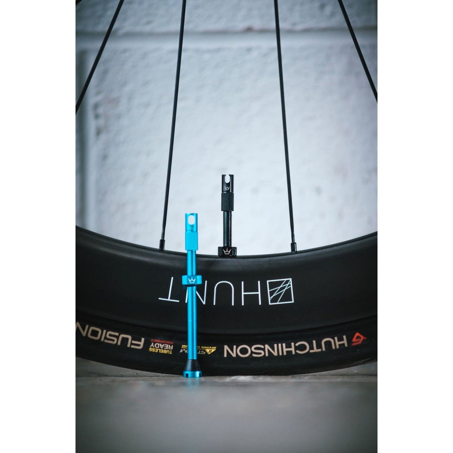 PEATY'S x Chris King MK2 Presta 80 mm Valvole Tubeless (x2) Nero