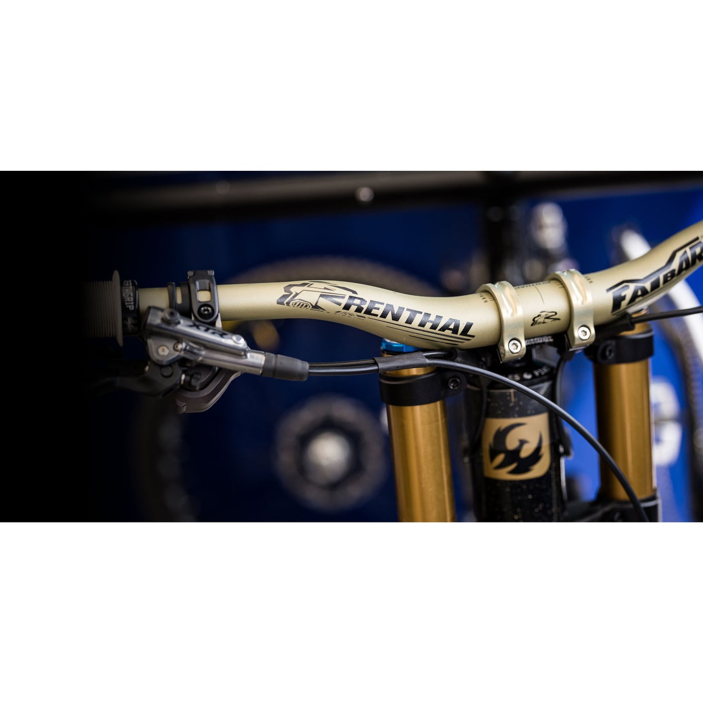 RENTHAL V3 FATBAR alzata 20 mm 800 mm Gancio oro