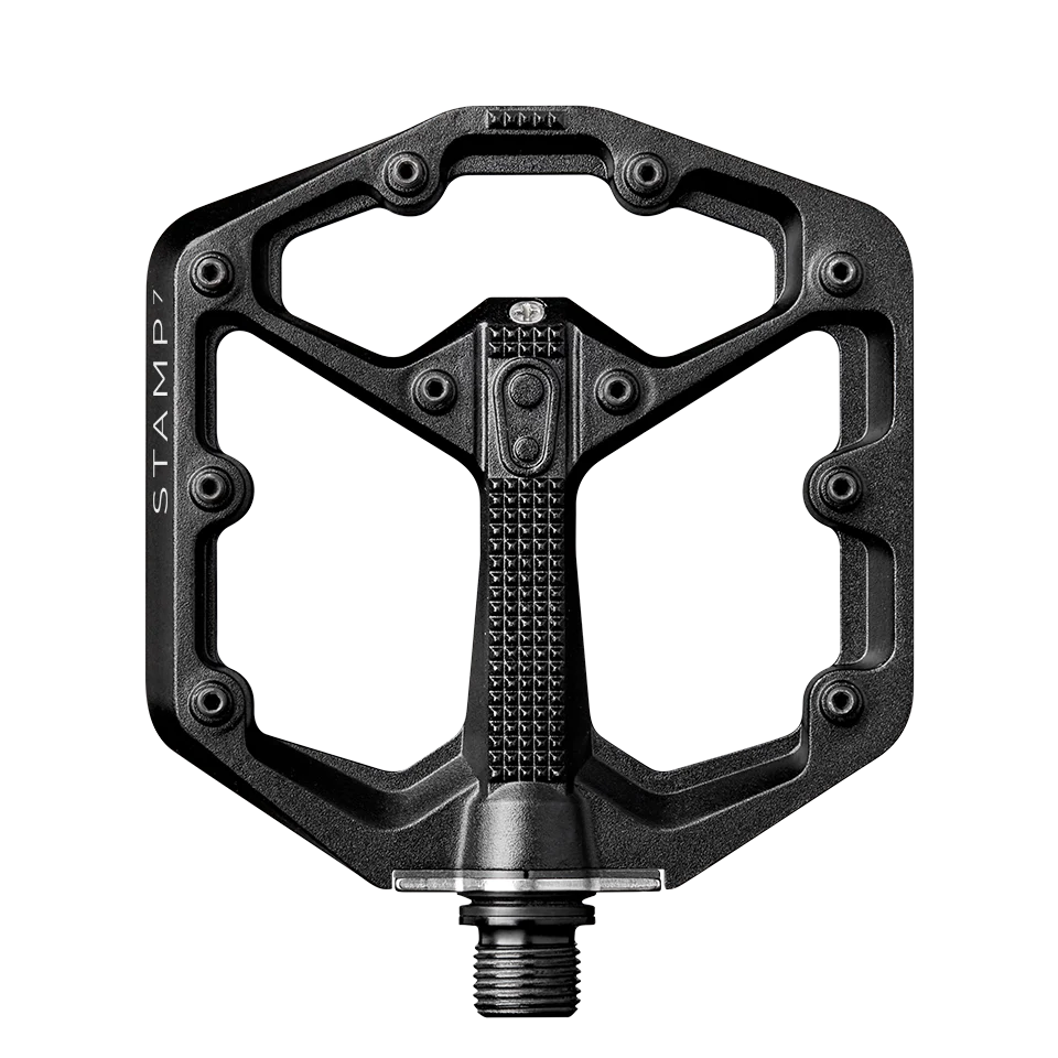 Pedali piatti piccoli CRANKBROTHERS STAMP 7 neri