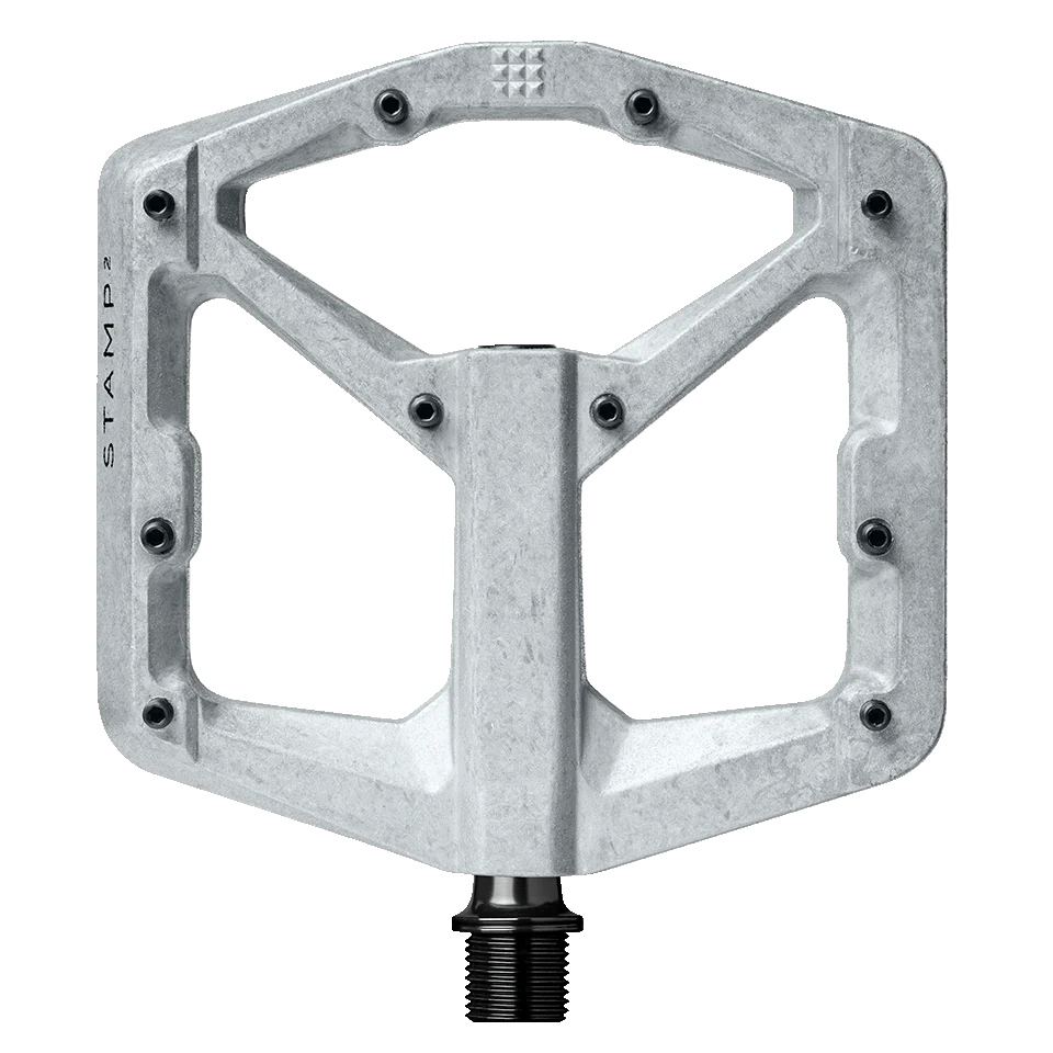 CRANKBROTHERS STAMP 2 Pedali piatti grandi Argento