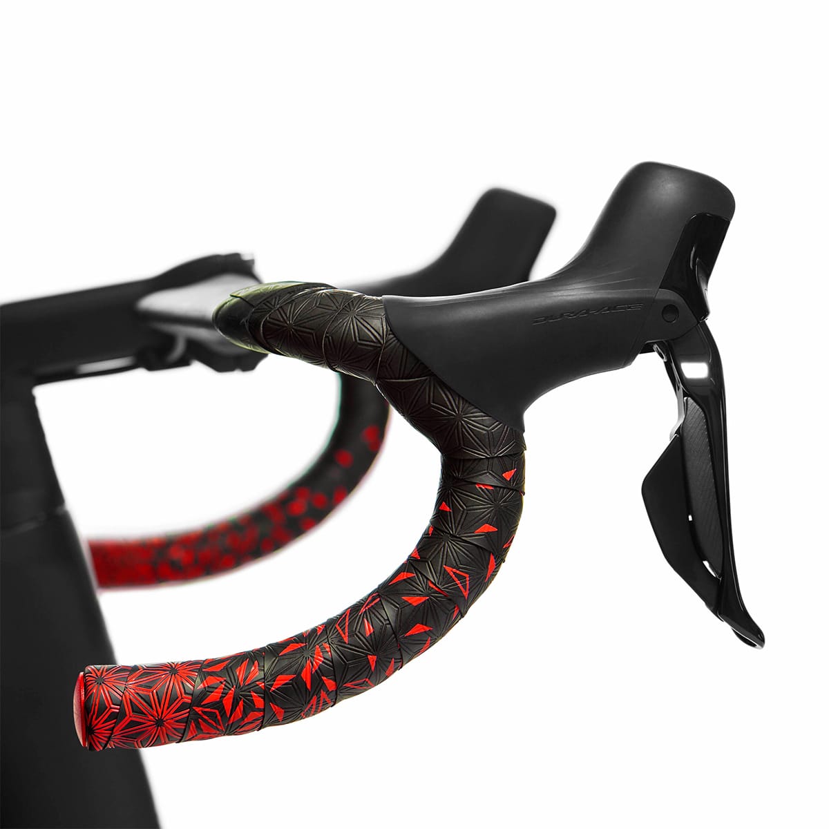 Nastro manubrio SUPACAZ SUPER STICKY KUSH STAR FADE Nero/Rosso