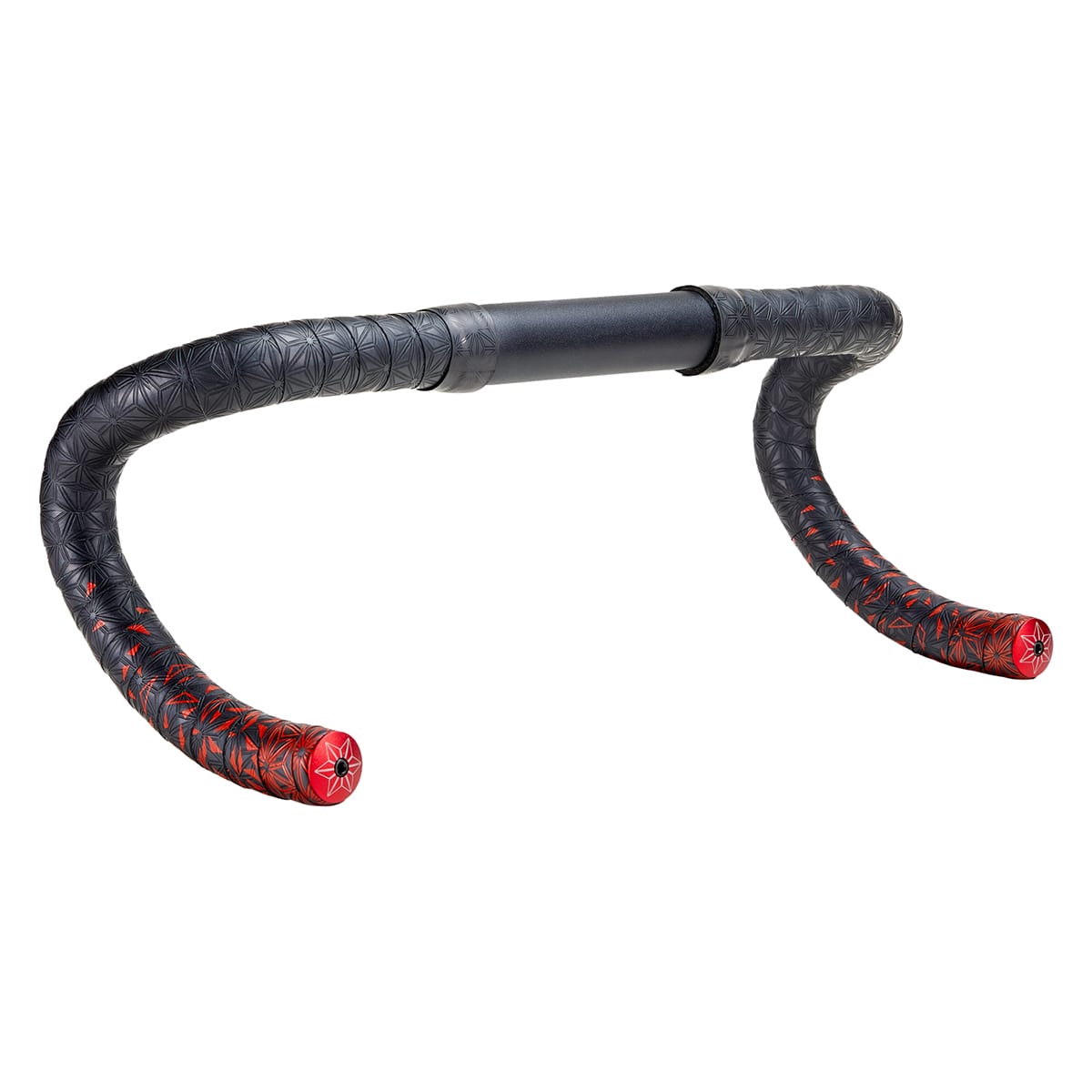 Nastro manubrio SUPACAZ SUPER STICKY KUSH STAR FADE Nero/Rosso
