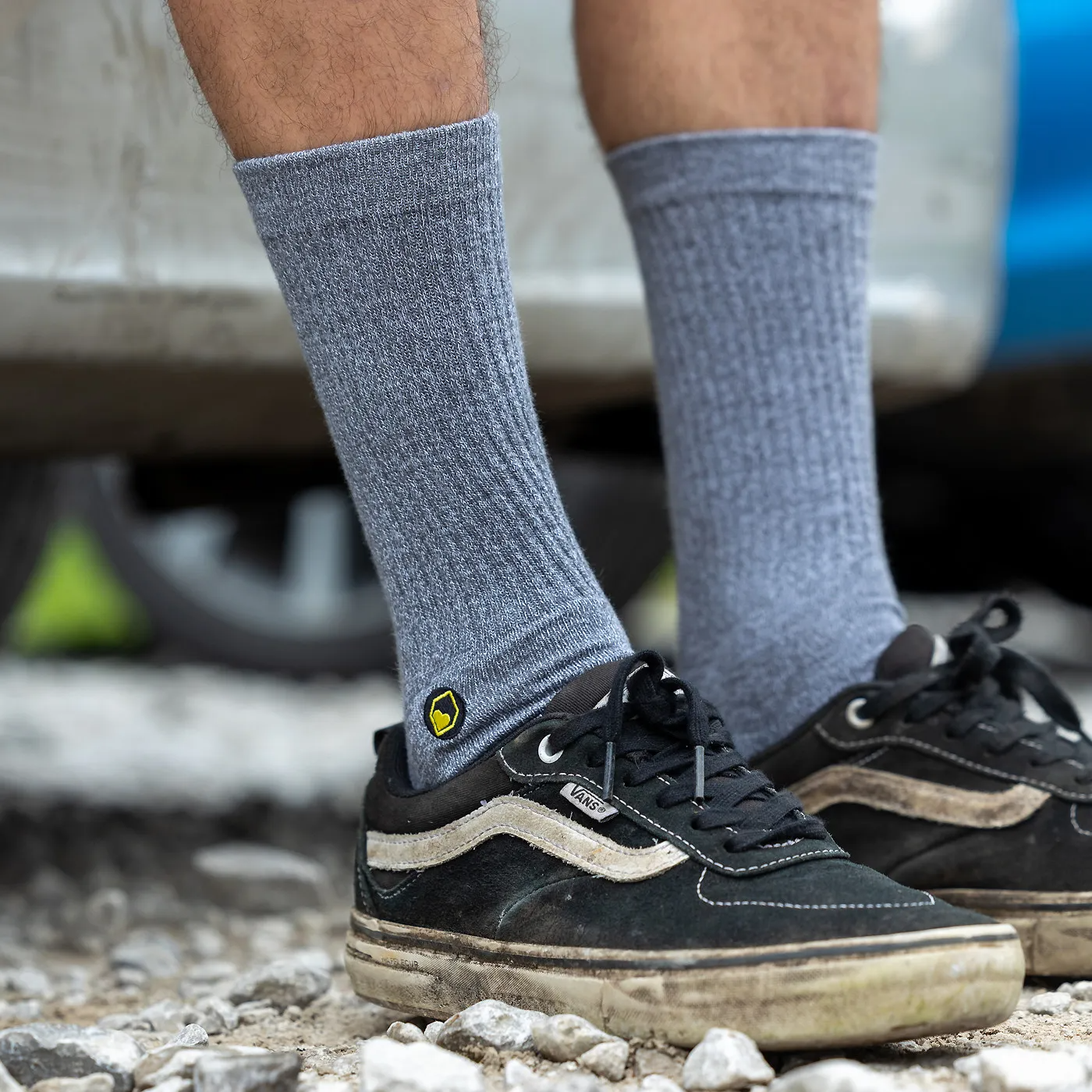 Calzini BURGTEC EVERYDAY CREW Grigio