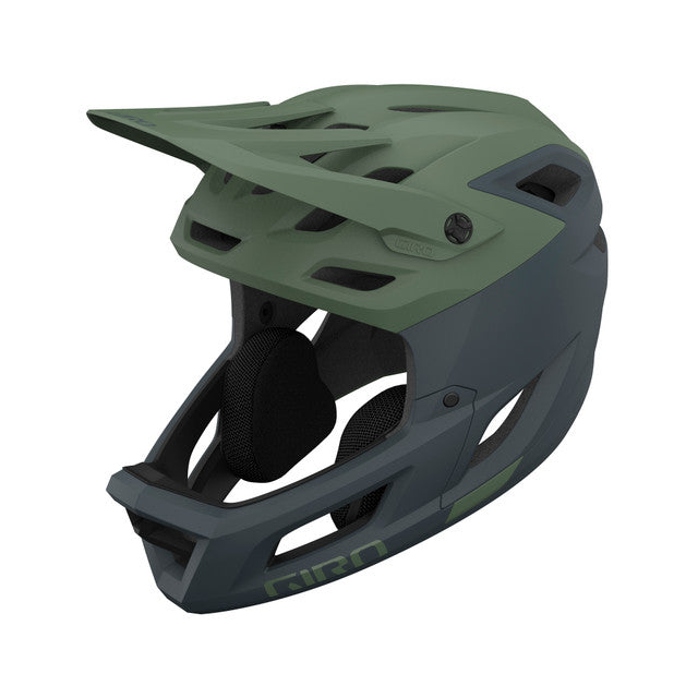 Casco MTB GIRO COALITION SPHERICAL Nero/Verde opaco