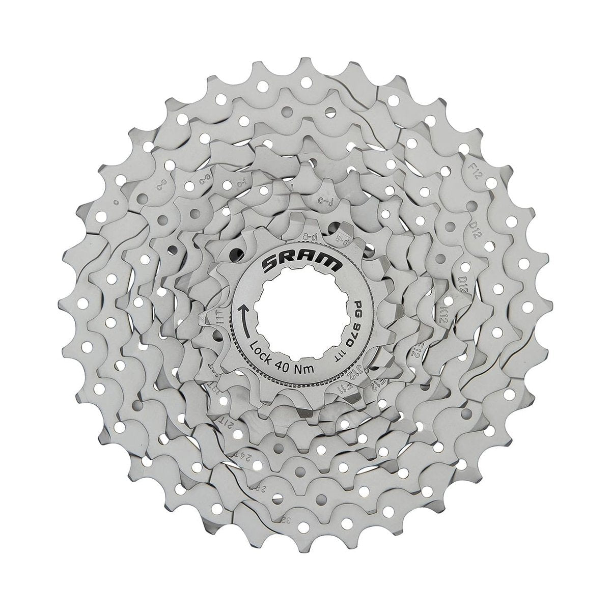 Cassetta 9V SRAM X7 PG970