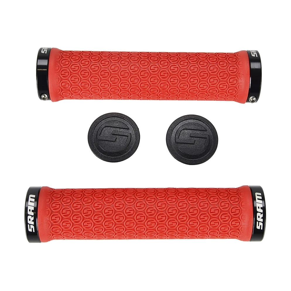Grip SRAM Lock-On 130mm Rosso