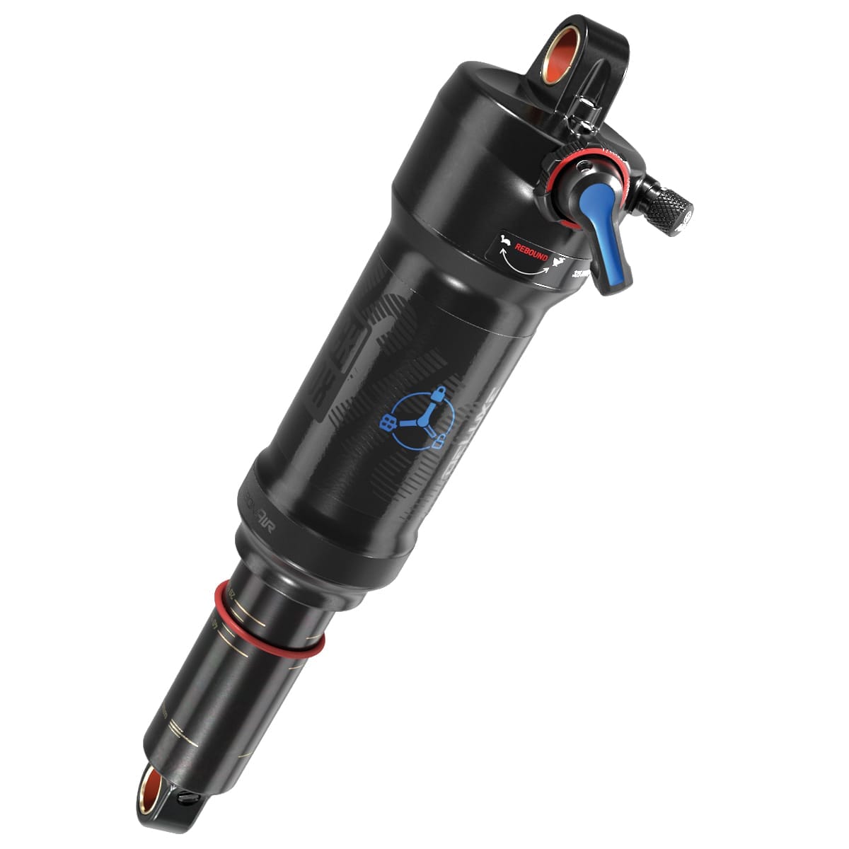 Ammortizzatore ROCKSHOX DELUXE RT3 DEBONAIR Mid Reb/Mid Comp (per