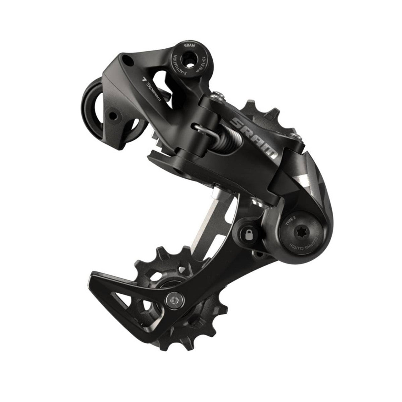 Deragliatore posteriore SRAM X01 DH a 7 velocità con gabbia media