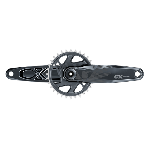 Guarnitura SRAM GX EAGLE FAT BIKE 5" DUB 11/12V Mono Grigio