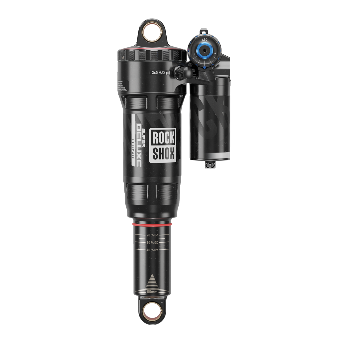 ROCKSHOX SUPER DELUXE Ultimate RC2T Standard/Standard Debonair Ammortizzatore progressivo