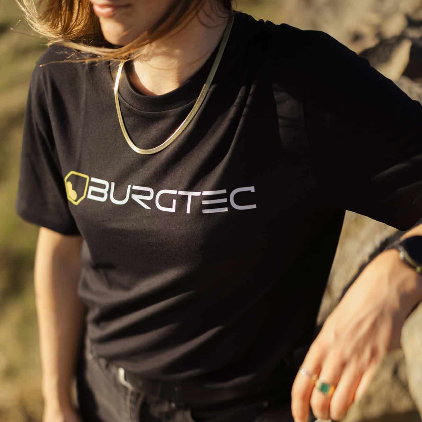 Maglietta BURGTEC Logo Nero