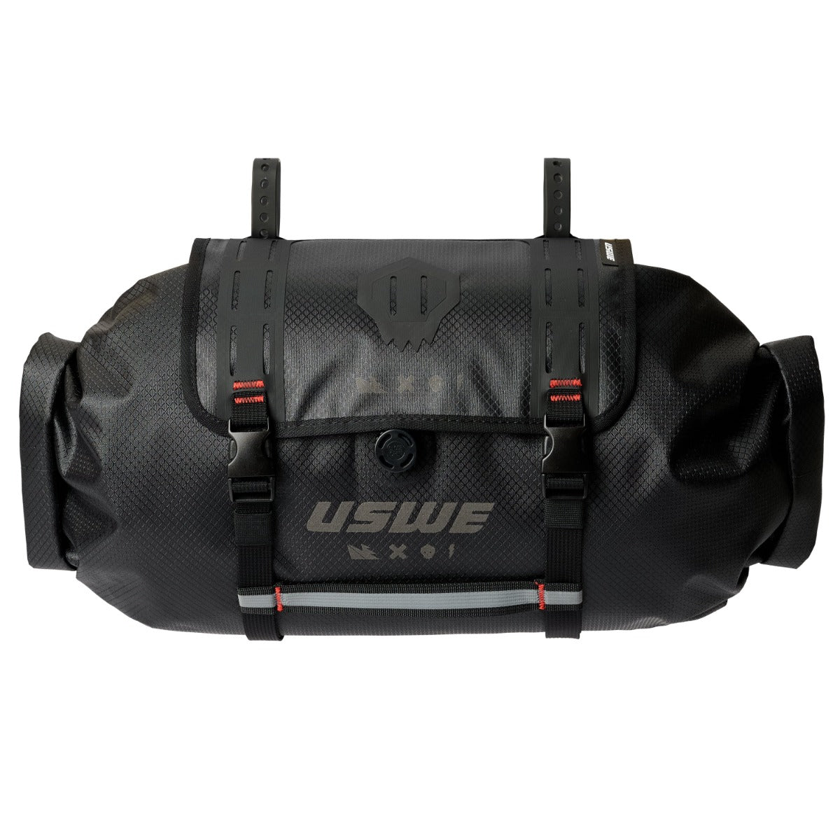 USWE ROLL TOP 9 L Borsa da manubrio nera