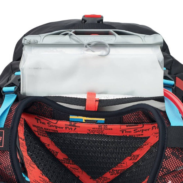 USWE HAJKER 30 L Zaino nero/rosso