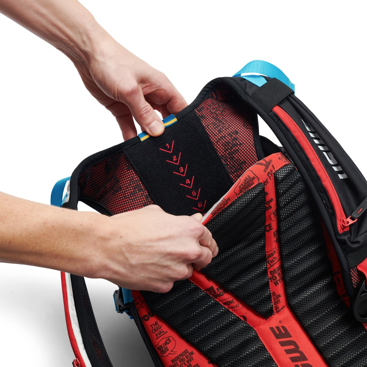 USWE HAJKER 30 L Zaino nero/rosso