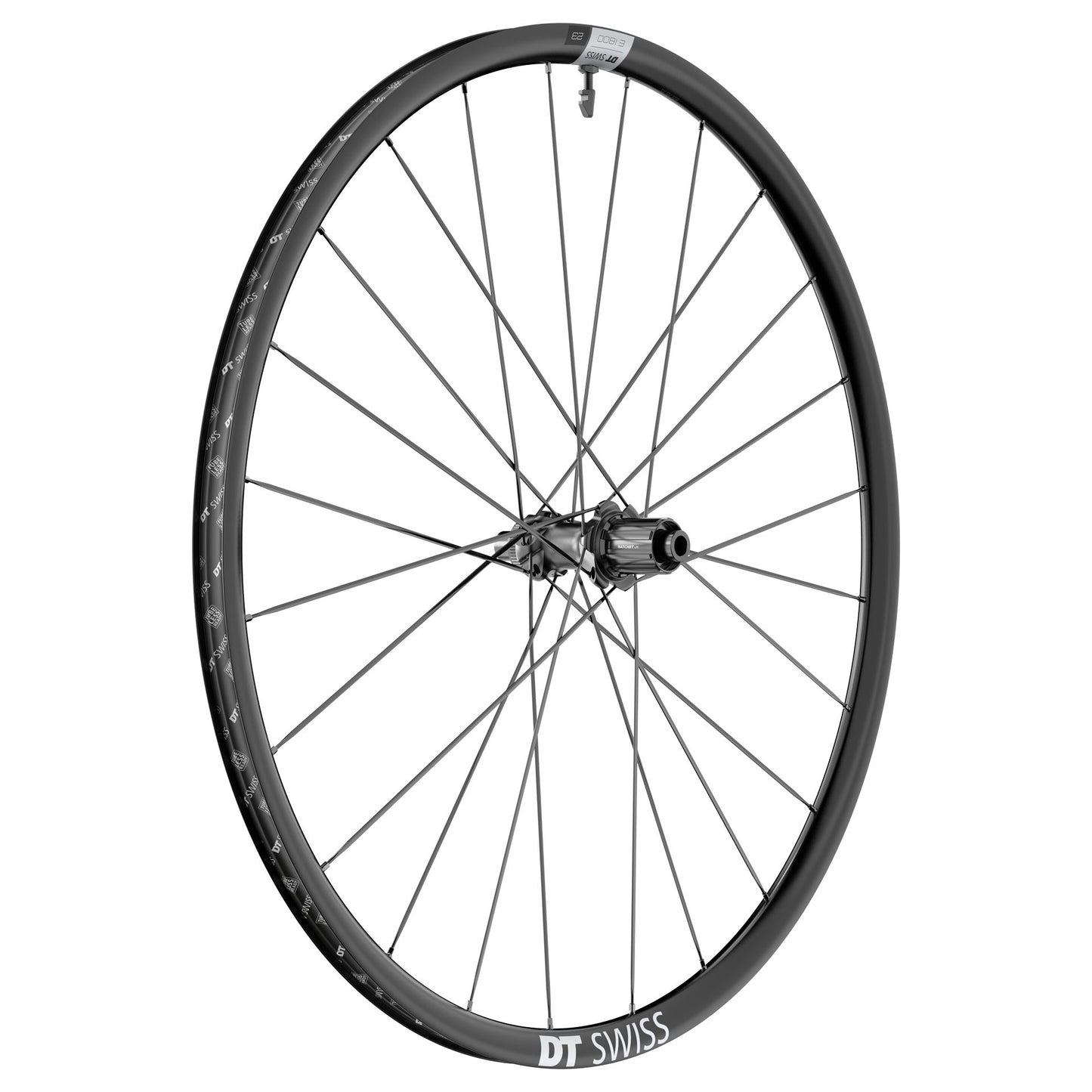 DT SWISS E 1800 SPLINE 23 DISC ruota posteriore Tubeless Ready (Center Lock) 2024