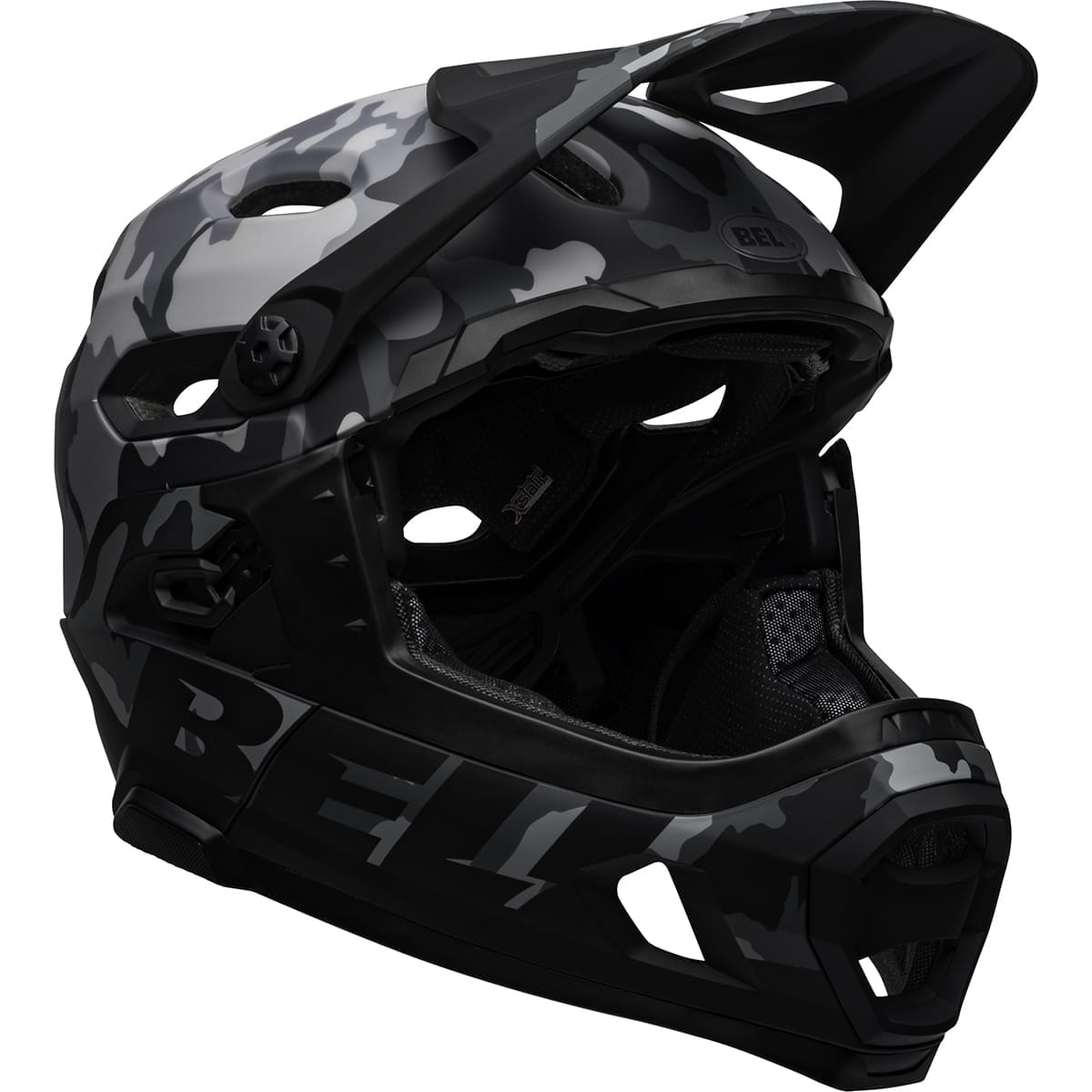 BELL SUPER DH MIPS Casco MTB Nero/Camoscio