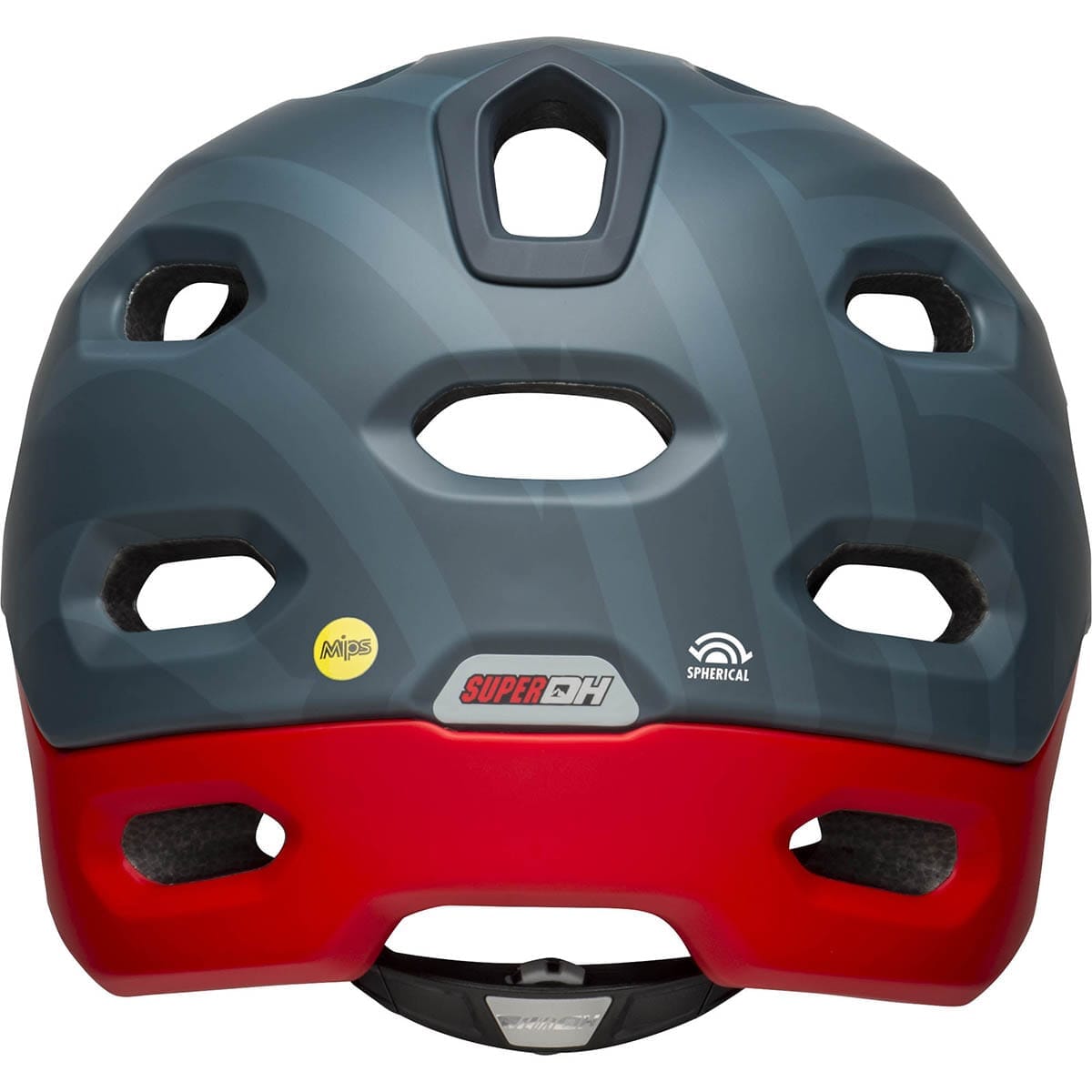 BELL SUPER DH MIPS Casco MTB Blu/Rosso