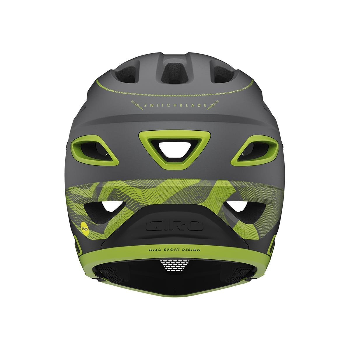 GIRO SWITCHBLADE MIPS Casco MTB Grigio/Giallo