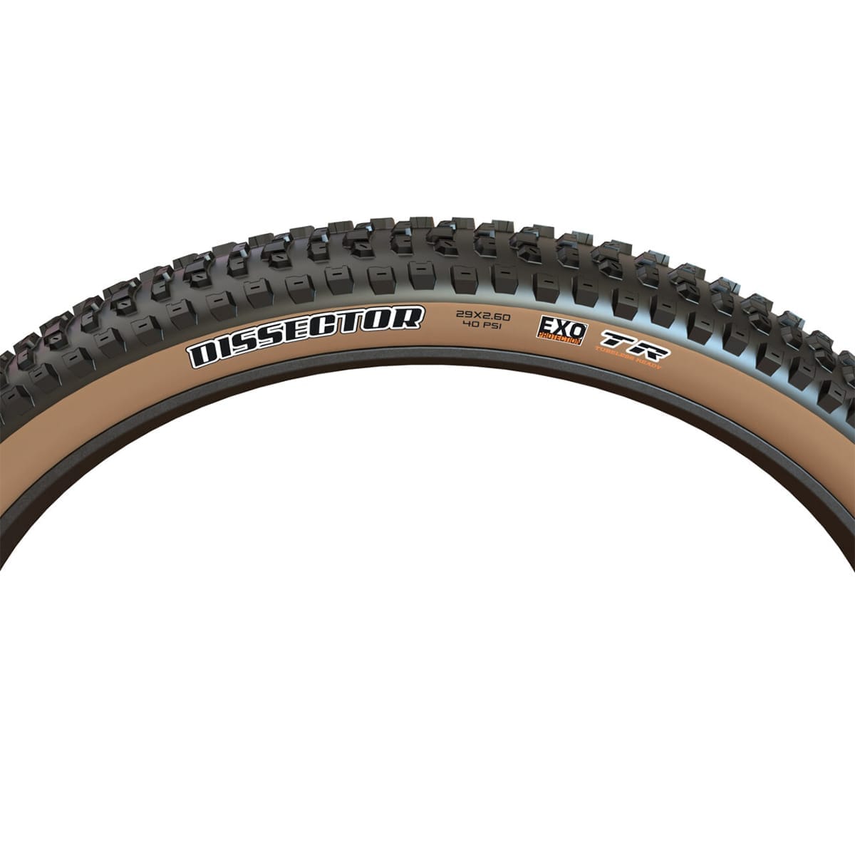 Copertone MAXXIS DISSECTOR 29x2.60 Exo Tubeless Ready Soft Tanwall