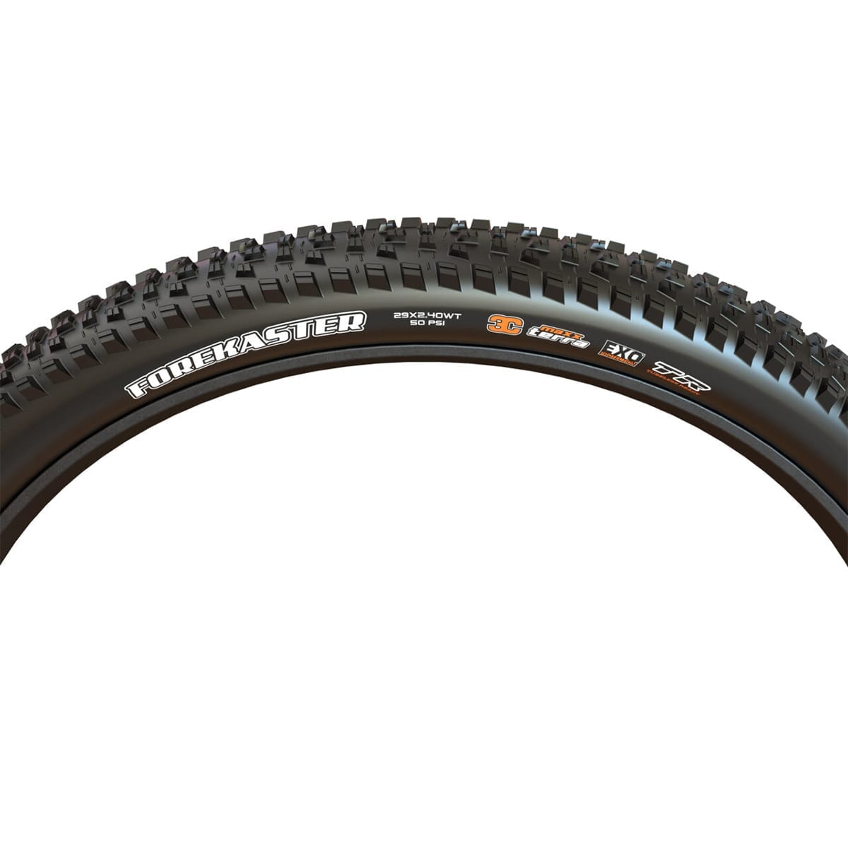 Pneumatico MAXXIS FOREKASTER 29x2.60 Exo+ 3C MaxxTerra Tubeless Ready Soft Black
