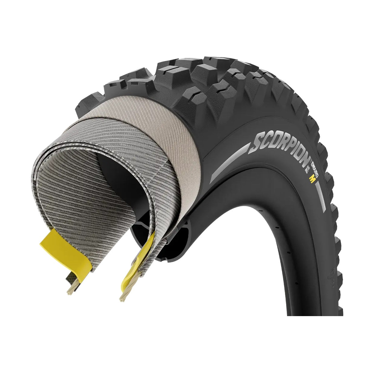 Copertone PIRELLI SCORPION ENDURO M CLASSIC 29x2.4 HardWall Tubeless Ready Morbido Marrone 4355100