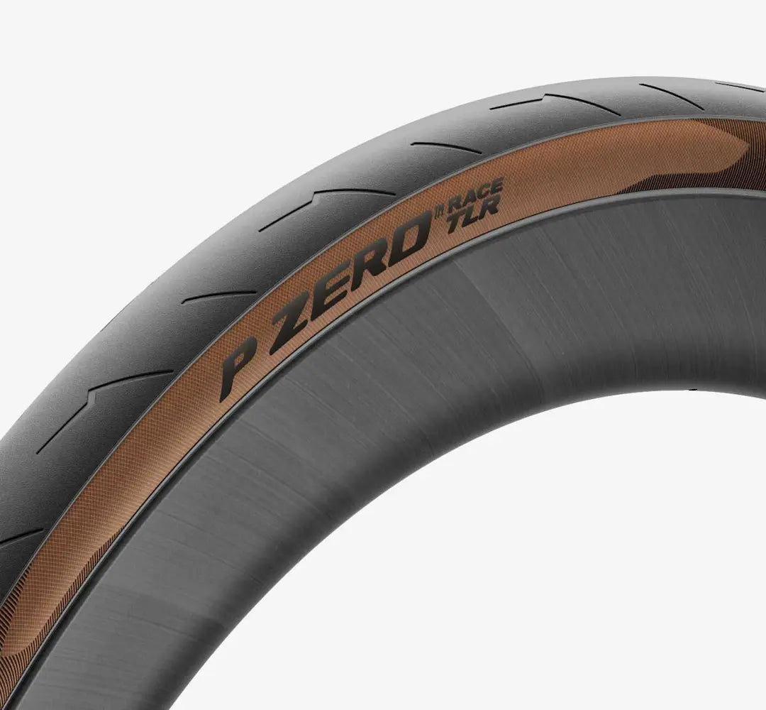 PIRELLI P ZERO RACE TLR 700c Tubeless Ready Copertoni marrone