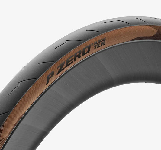 PIRELLI P ZERO RACE TLR 700c Tubeless Ready Copertoni marrone