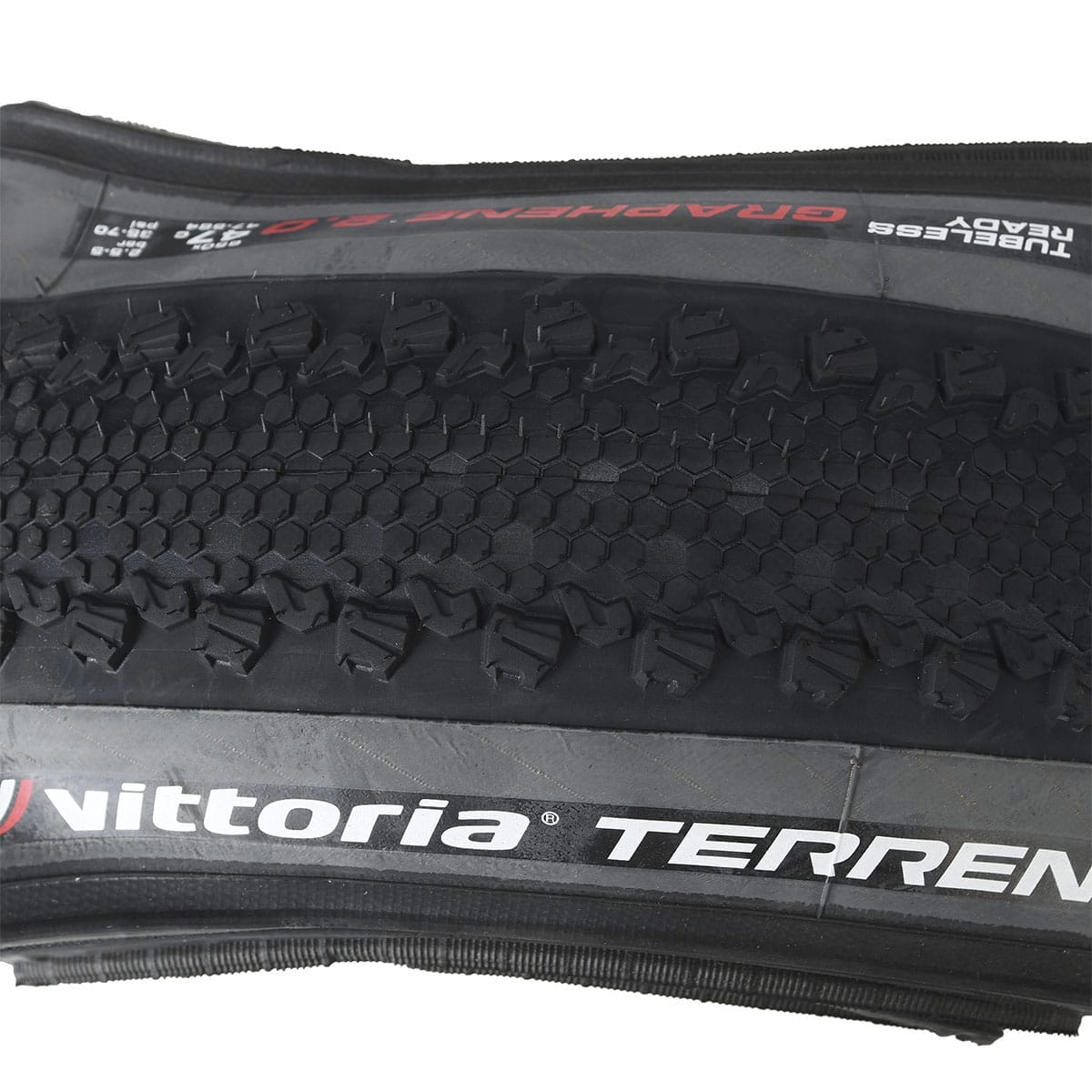 Pneu VITTORIA TERRENO DRY Graphene G2.0 650x47c Tubeless Ready Gris