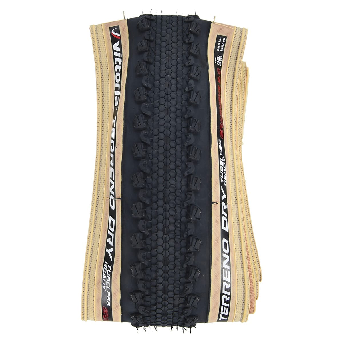 VITTORIA TERRENO DRY GRAVEL ENDURANCE G2.0 700x47c Copertoni Tubeless Ready Beige