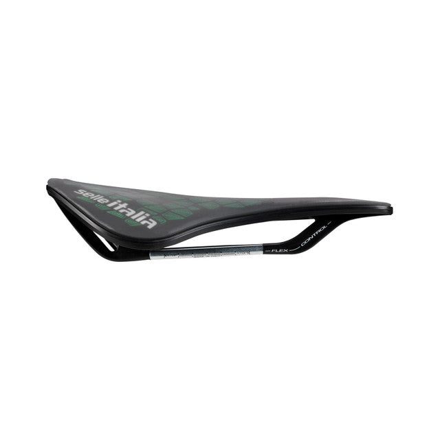 Sella SELLE ITALIA MODELLO X VERDE SUPERFLOW FOGLIA L Rails Verde/Nero