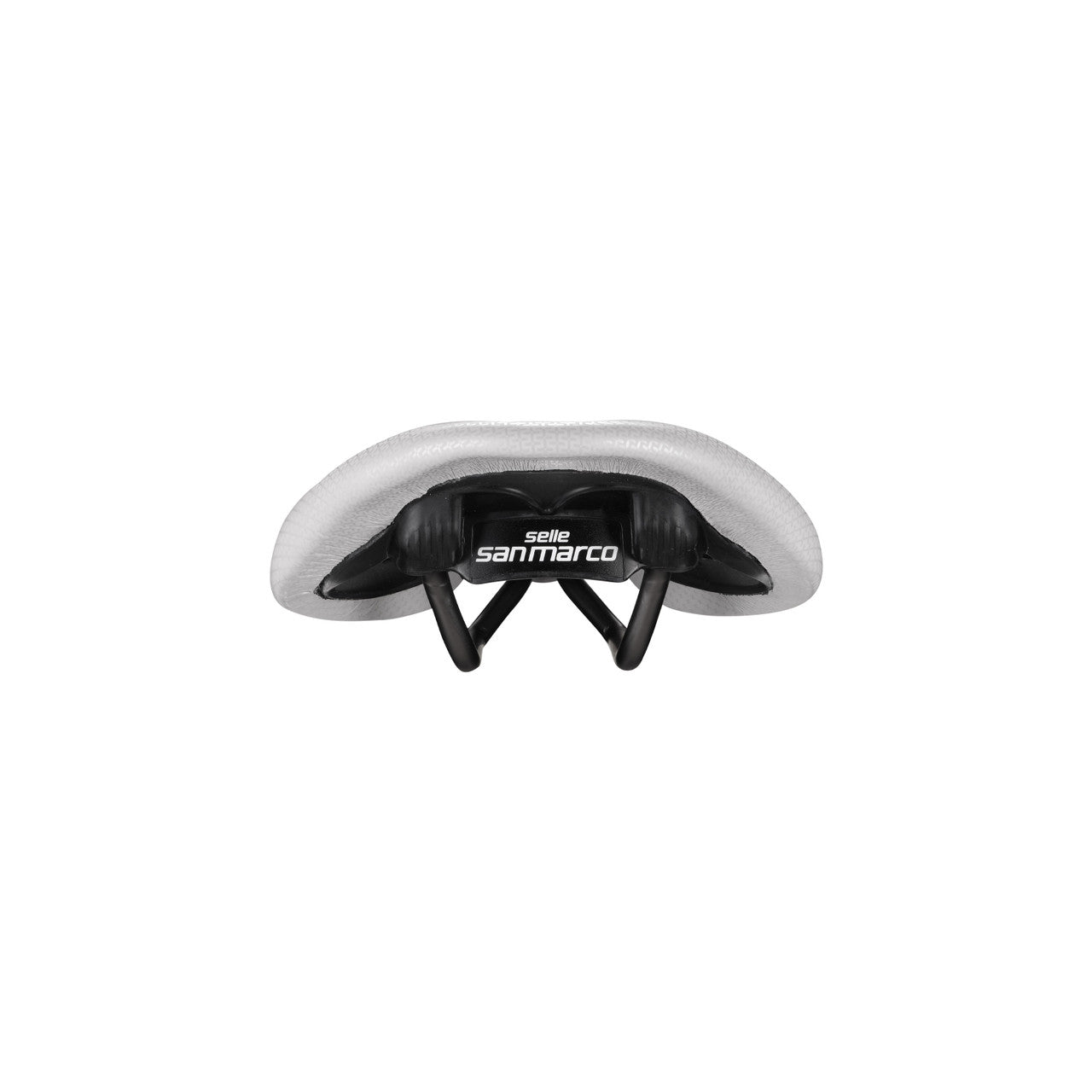 Sella SAN MARCO ALLROAD SUPERCOMFORT OPEN-FIT RACING L3 Larghezza 146mm Binari in acciaio Xsilite Grigio/Bianco