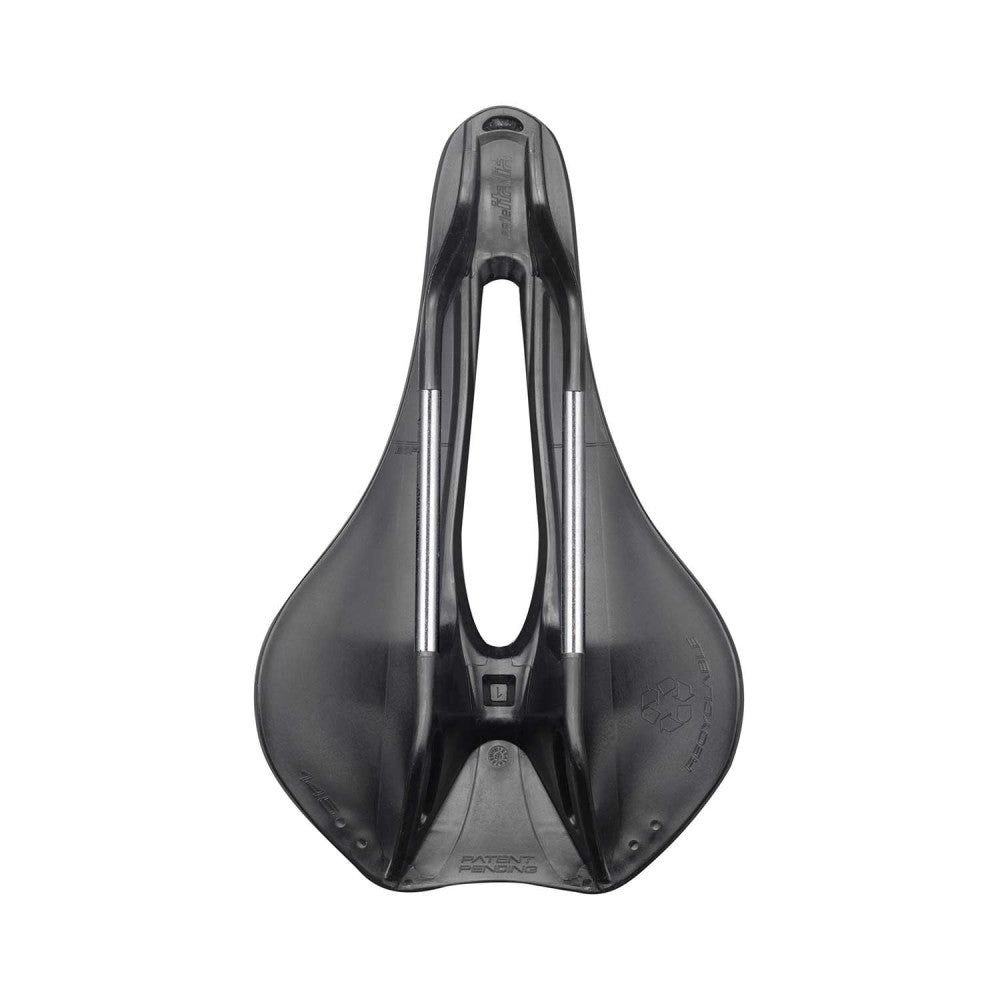 Sella SELLE ITALIA MODELLO X VERDE SUPERFLOW L Rotaie Fec Nero