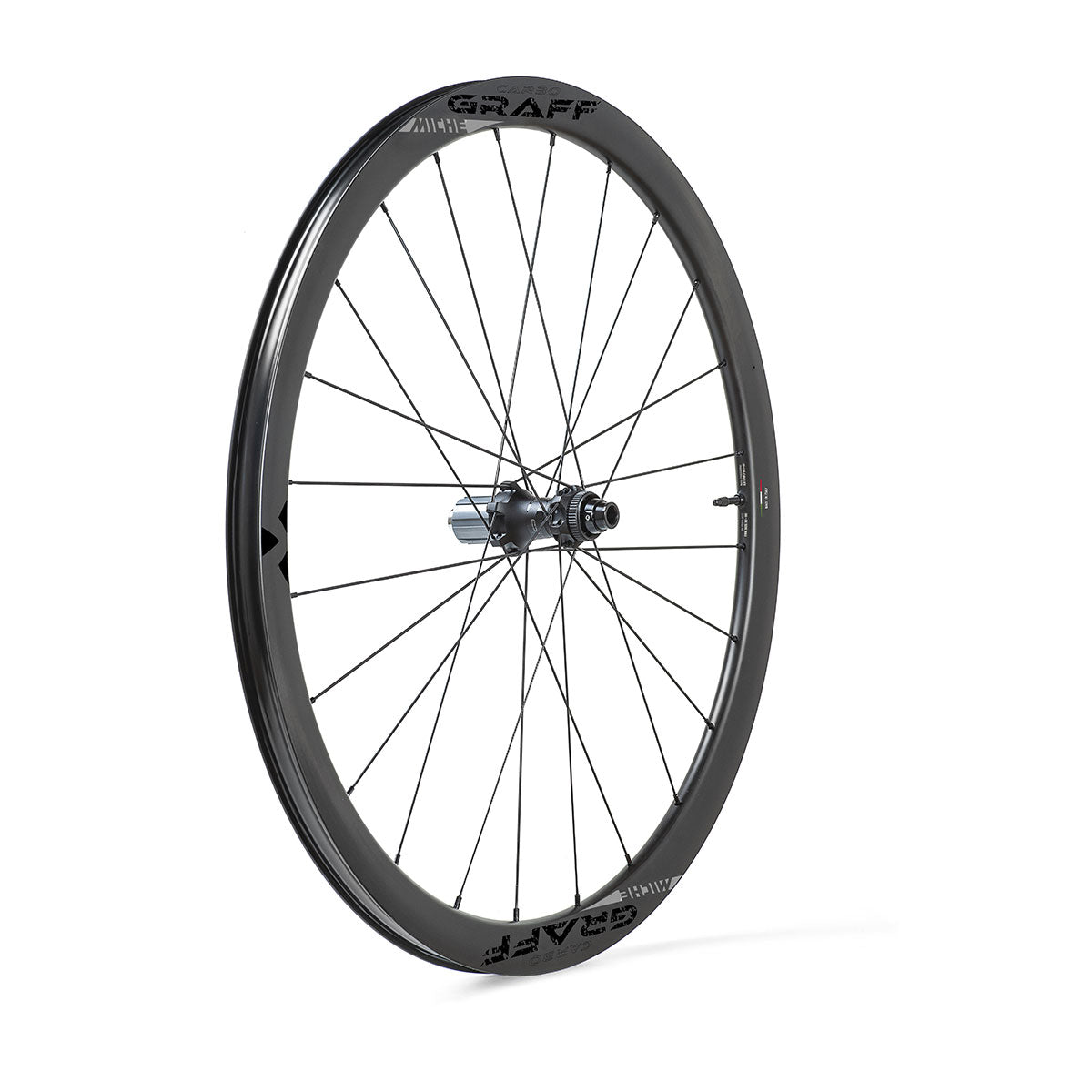 Coppia di ruote MICHE CARBO GRAFF EVO DISC Tubeless Ready (Center Lock)
