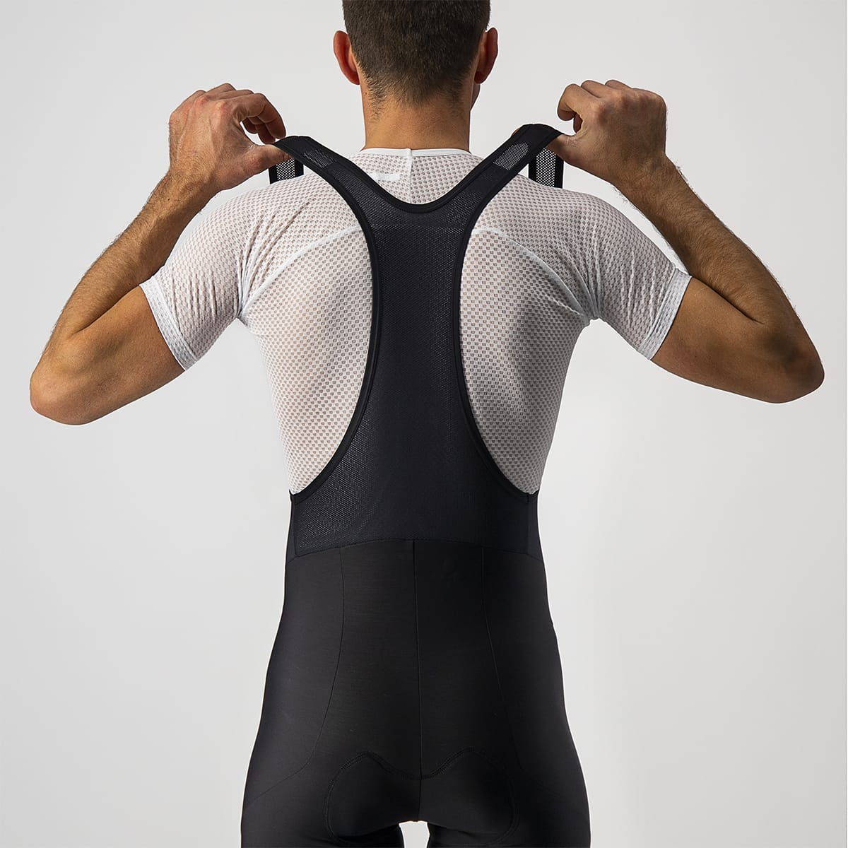 CASTELLI ENTRATA THERMAL 3/4 Bibtights Nero