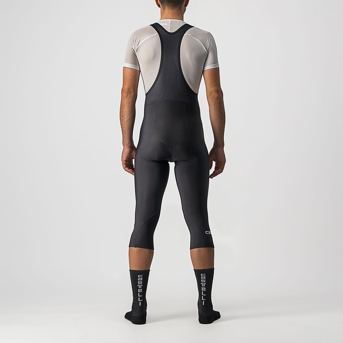 CASTELLI ENTRATA THERMAL 3/4 Bibtights Nero