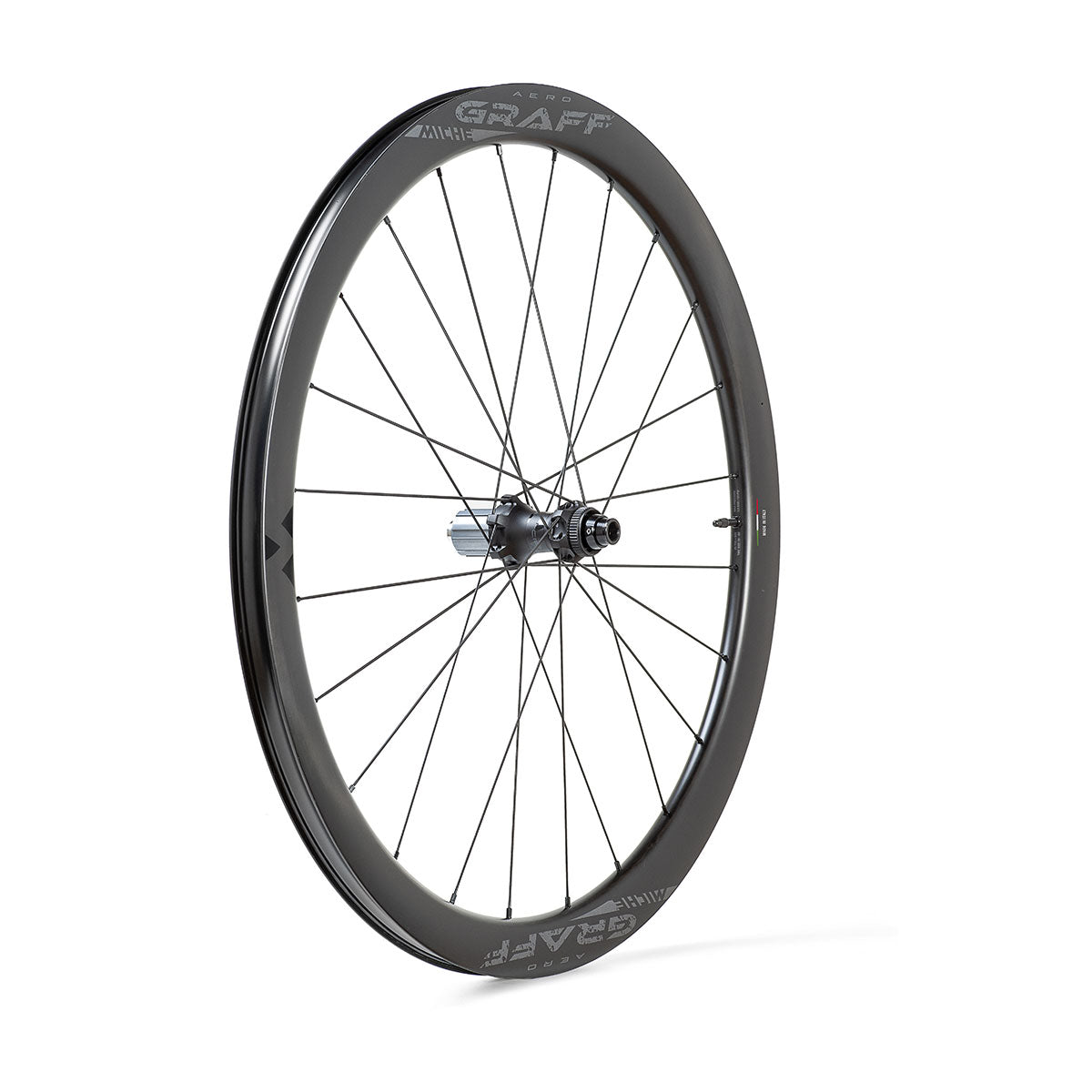 Coppia di ruote MICHE GRAFF AERO DISC Tubeless Ready (Center Lock)