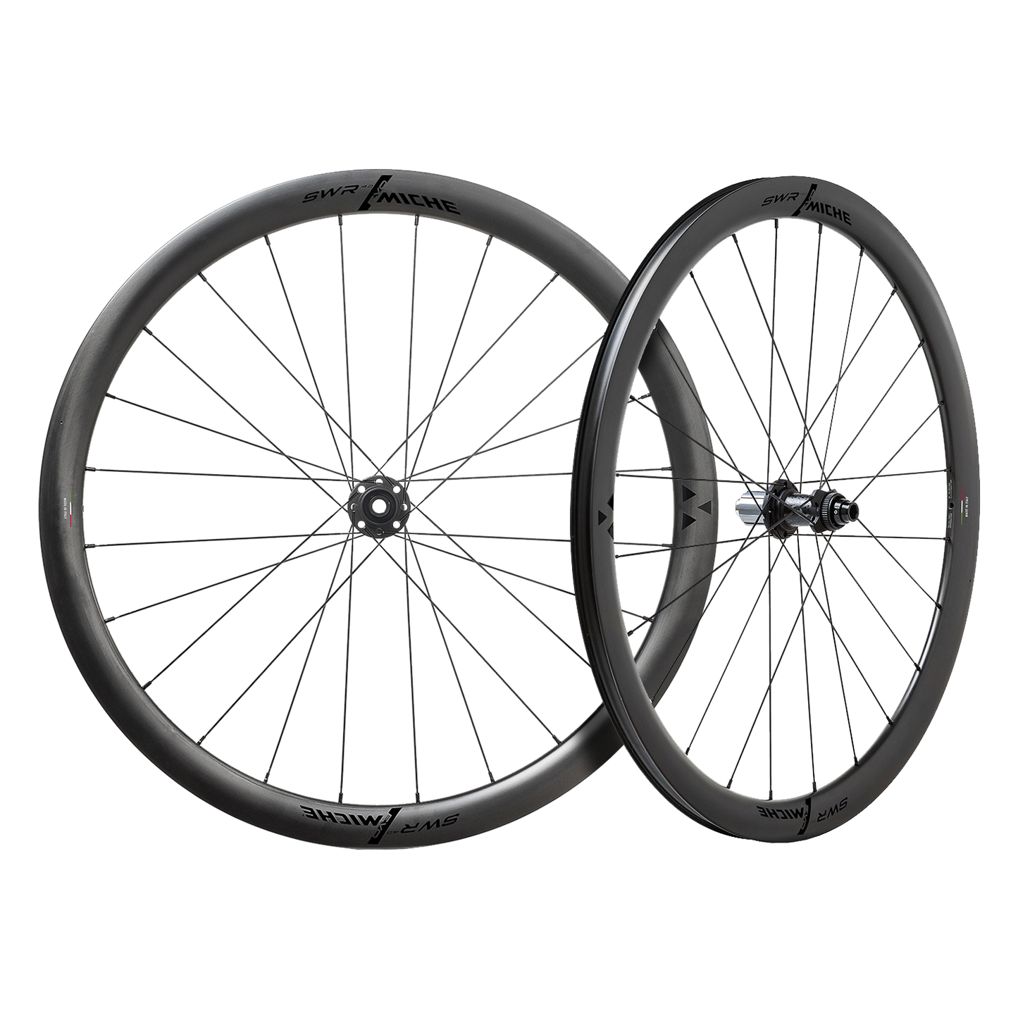 Coppia di ruote MICHE SWR EVO 40 DISC Tubeless Ready (Center Lock)