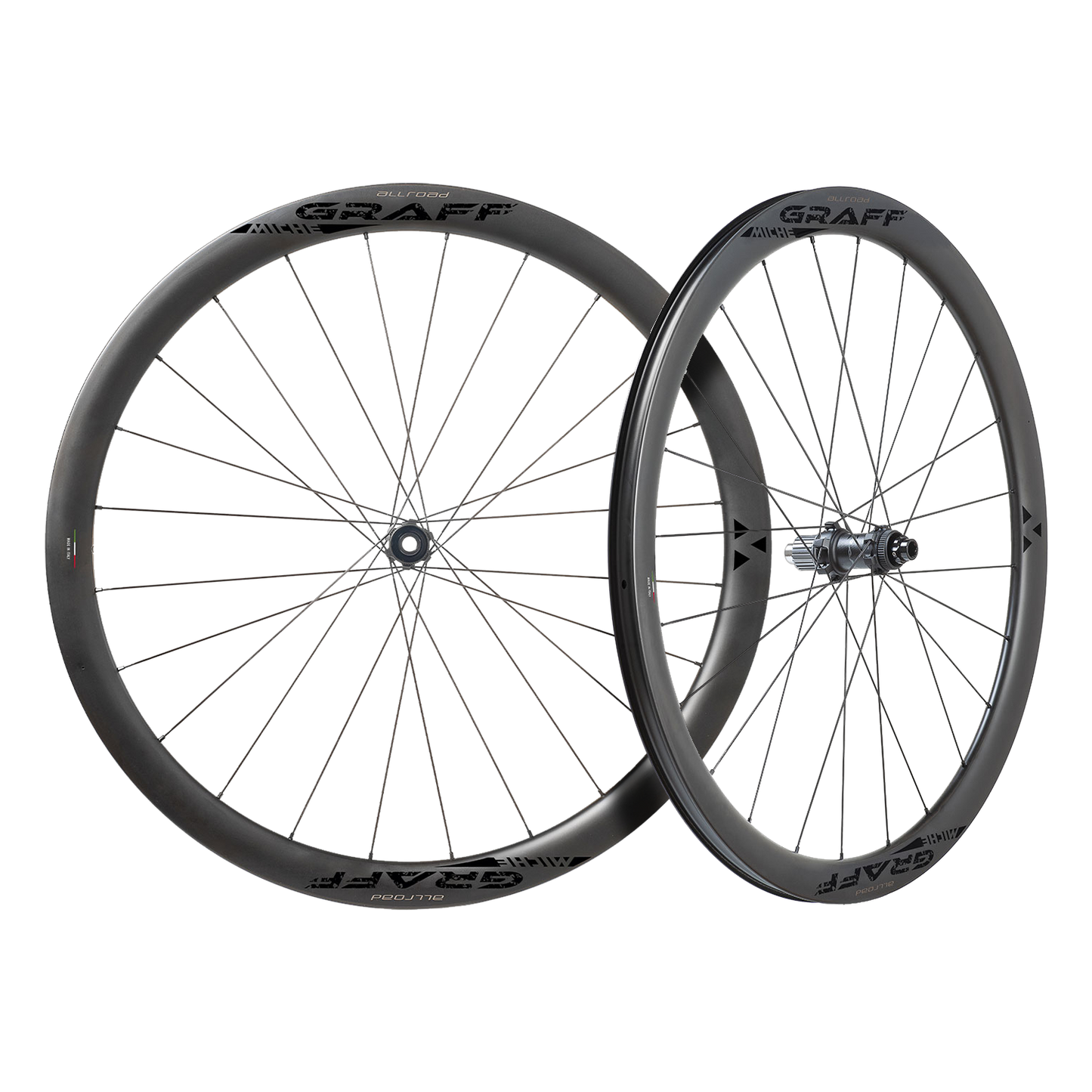 Coppia di ruote MICHE GRAFF ALL ROAD DISC Tubeless Ready (Center Lock)