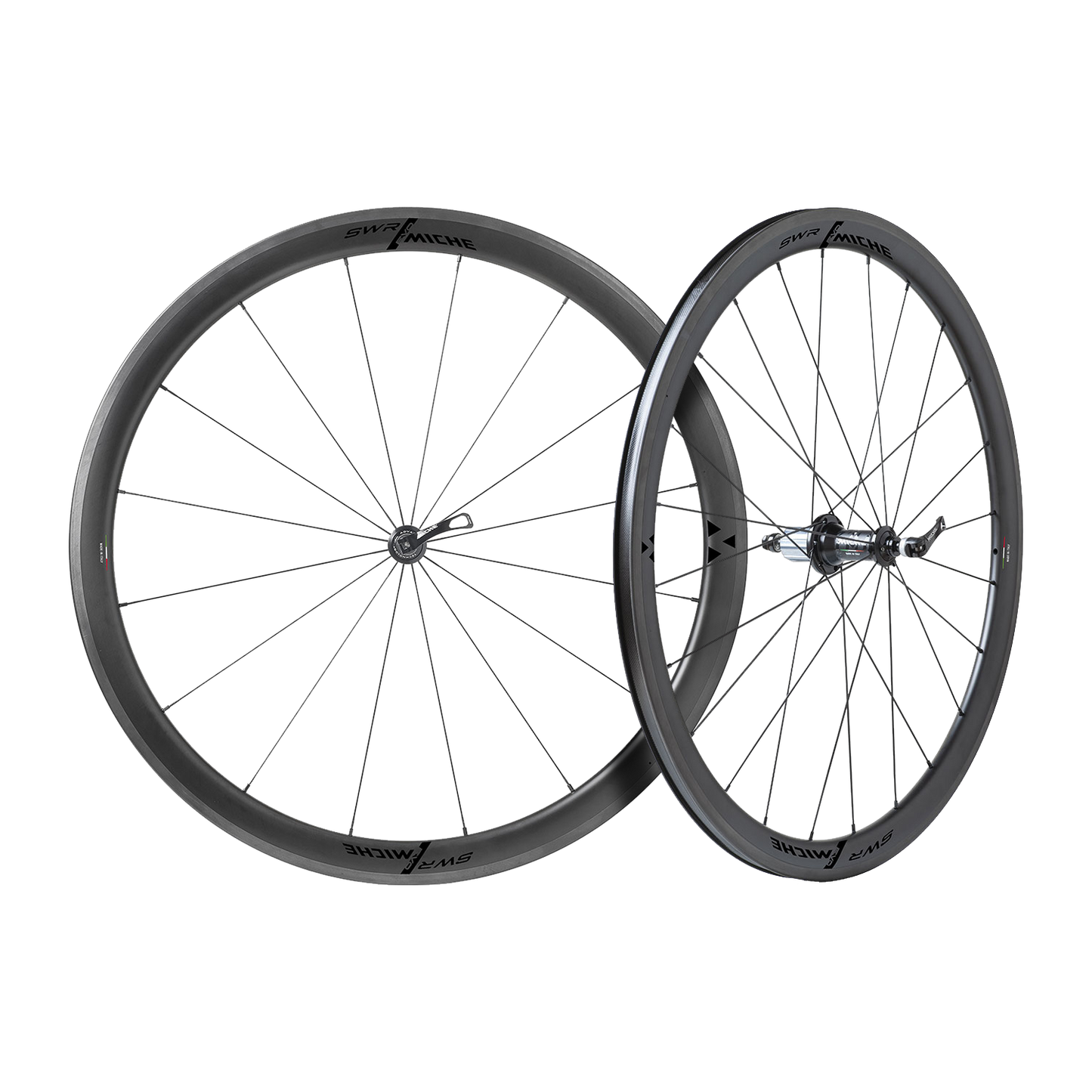 Coppia di ruote MICHE SWR RIM 38 Tubeless Ready
