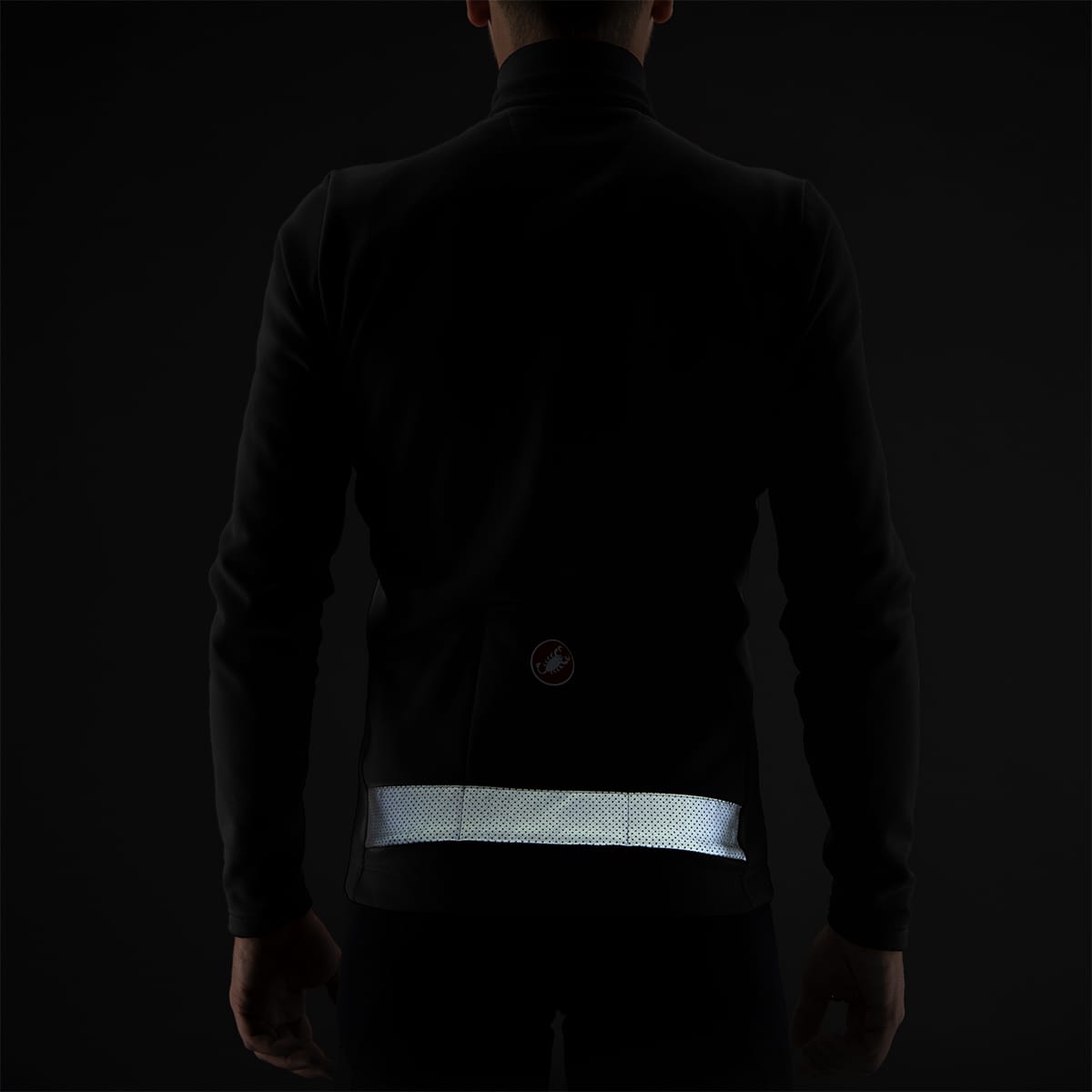 Maglia CASTELLI PURO 3 FZ manica lunga Nera/Grigia