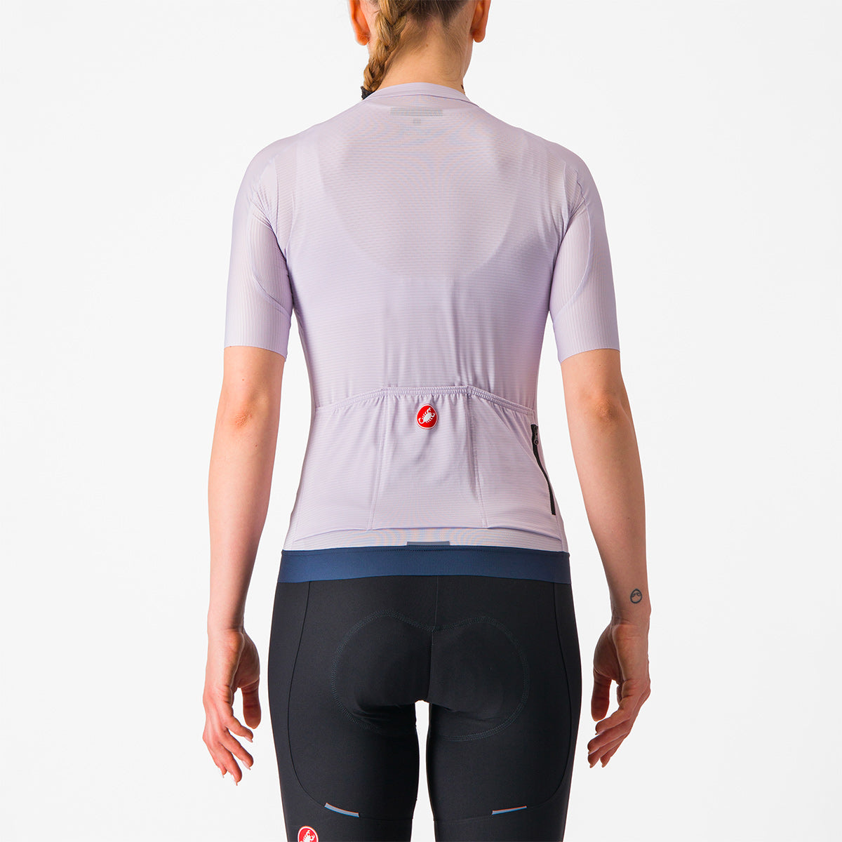 Maglia manica corta da donna CASTELLI ESPRESSO Lavanda