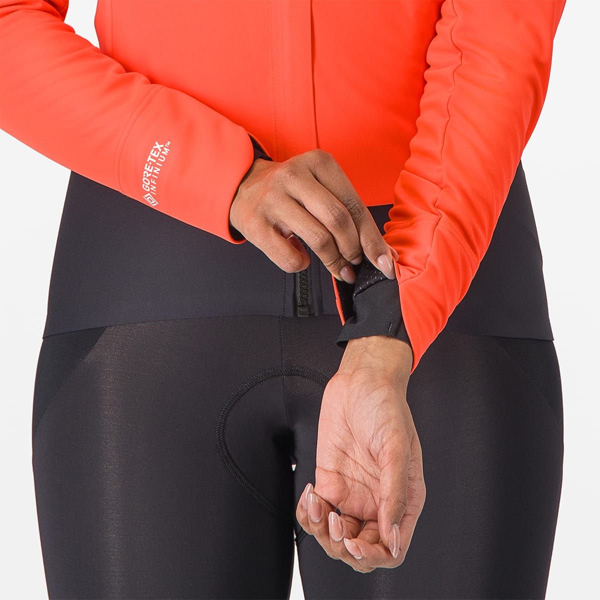 Giacca CASTELLI ALPHA DOPPIO ROS Donna Corallo/Nero