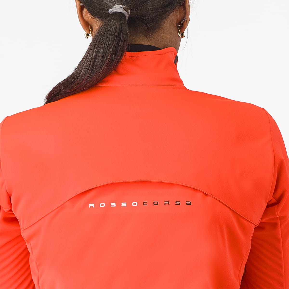 Giacca CASTELLI ALPHA DOPPIO ROS Donna Corallo/Nero