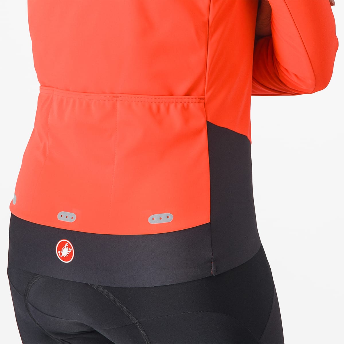 Giacca CASTELLI ALPHA DOPPIO ROS Donna Corallo/Nero